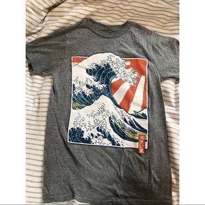 Urban Outfitters Shirts - Urban Outfitters Big Wave T-shirt, Size Small Urban Outfitters Shirts - Urban Outfitters Big Wave T-shirt, Size Small